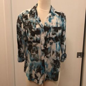 Foxcroft blouse 6P